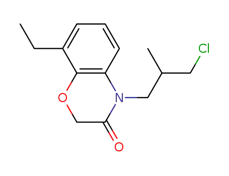 (R,S)-4-(3-chloro-2-methylpropyl)-8-ethyl-4H-benzo[1,4]oxazin-3-one