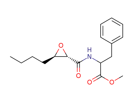 (2S-trans)-N-[(2S)-1-methoxy-1-oxo-3-phenyl-2-propyl]-3-butyloxiranecarboxamide