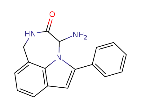 4-amino-6-phenyl-1,2,3,4-tetrahydropyrrolo [3,2,1-jk] [1,4]benzodiazepin-3-one