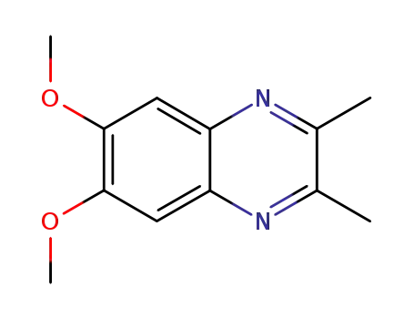 Molecular Structure of 32388-00-4 (2,3-DIMETHYL-6,7-DIMETHOXYQUINOXALINE)