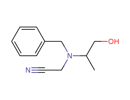 (2S)-Benzyl-(1-hydroxy-2-propyl)aminoacetonitrile