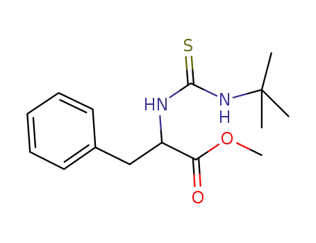 methyl [2-(3-tert-butyl-1-thioureido)]-3-phenylpropionate