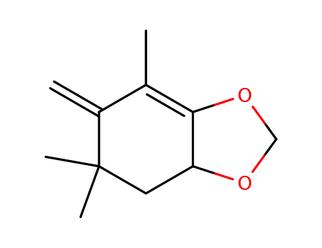 4,6,6-trimethyl-5,6,7,7a-tetrahydro-5-methylidene-1,3-benzodioxol