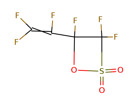 4-trifluorovinyltrifluoro-1,2-oxathietane 2,2-dioxide