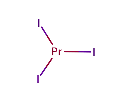 Molecular Structure of 13813-23-5 (PRASEODYMIUM(III) IODIDE)