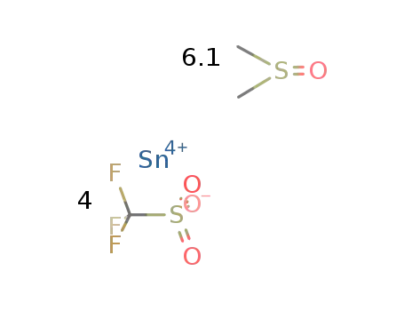 tin(IV) triflate - dimethylsulfoxide (1/6.1)