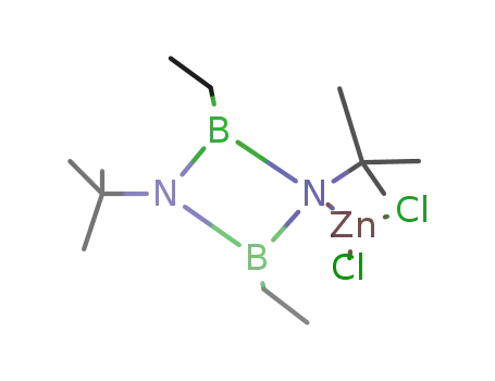 (1,3-di-tert-butyl-2,4-diethyl-1,3,2,4-diazadiboretidine)-zinc-dichloride