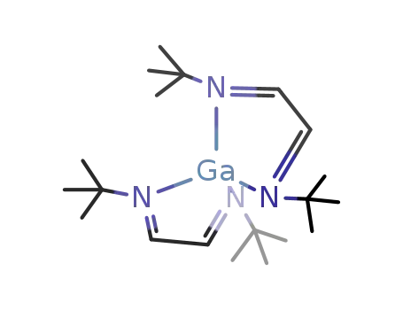 bis(1,4-di-t-butyl-1,4-diazabuta-1,3-diene)gallium