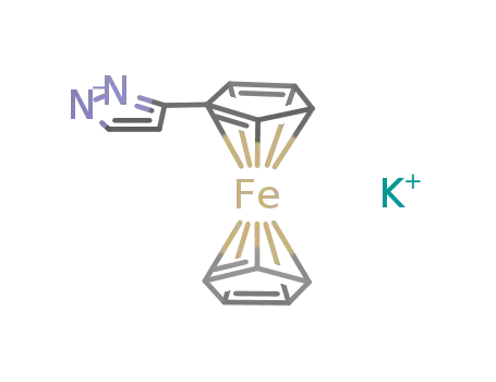 K(1+)*{(C5H5)Fe(C5H4C3H2N2)}(1-)=K{(C5H5)Fe(C5H4C3H2N2)}