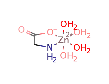 tetraaquaglycinatozinc(II) ion