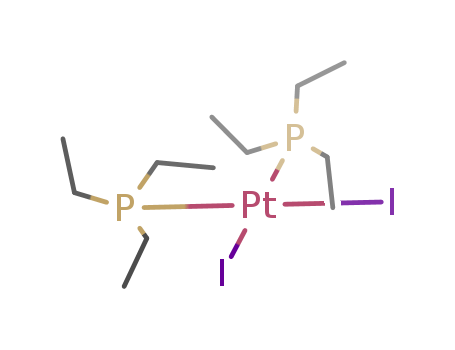 Molecular Structure of 15692-97-4 (Platinum, diiodobis(triethylphosphine)-)