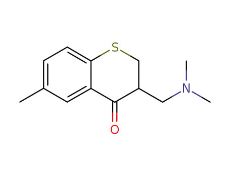 3-dimethylaminomethyl-6-methyl-thiochroman-4-one