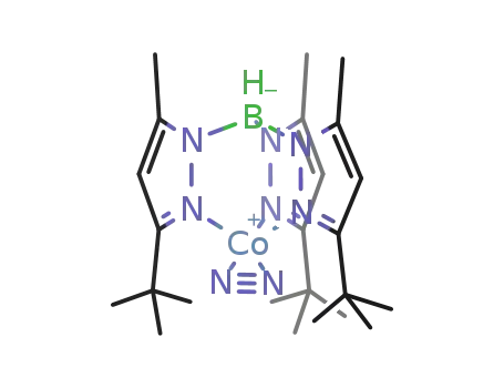 (hydridotris(3-tert-butyl-5-methylpyrazolyl)borato)cobalt(II)(N2)