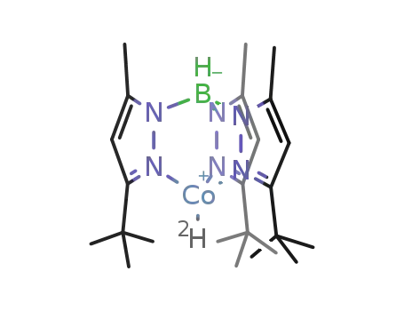 deuterido(hydridotris(3-tert-butyl-5-methylpyrazolyl)borato)cobalt(II)