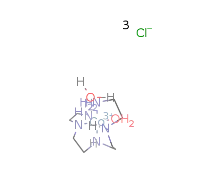 α-antiβ-[Co(3,6,9-triazaundecane-1,11-diamine)OH2]Cl3 * H2O
