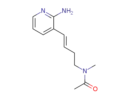 N-[4-(2-amino-[3]pyridyl)-but-3-enyl]-N-methyl-acetamide