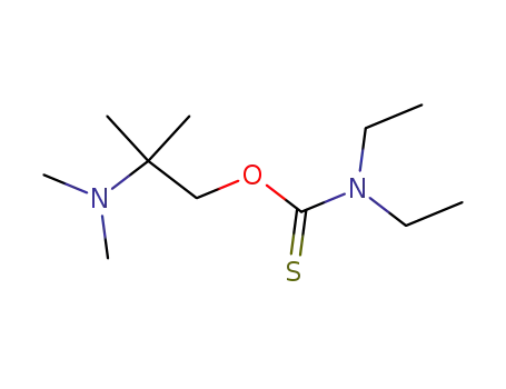 diethyl-thiocarbamic acid O-(β-dimethylamino-isobutyl ester)