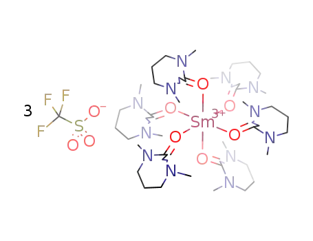 [Sm(1,3-dimethyl-3,4,5,6-tetrahydro-2(1H)-pyrimidone)6](O3SCF3)3