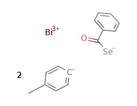 (benzoylseleno)bis(4-methylphenyl)bismuth