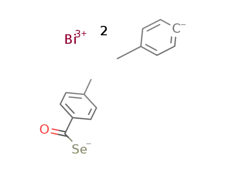 (4-methylbenzoylseleno)bis(4-methylphenyl)bismuth