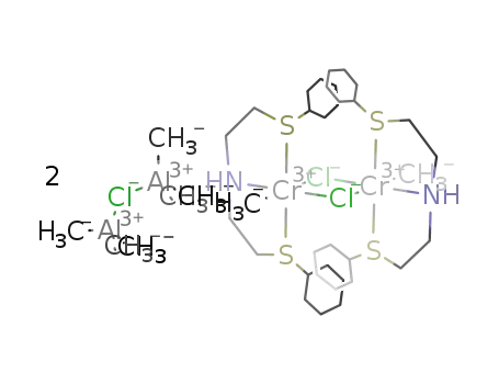 [((HN(C2H4SC6H11)2)Cr(methyl)(μ-Cl))2](Al2(CH3)6Cl)2