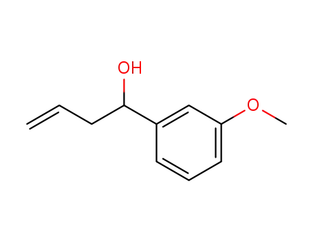 Molecular Structure of 24165-65-9 (1-(3-METHOXY-PHENYL)-BUT-3-EN-1-OL)