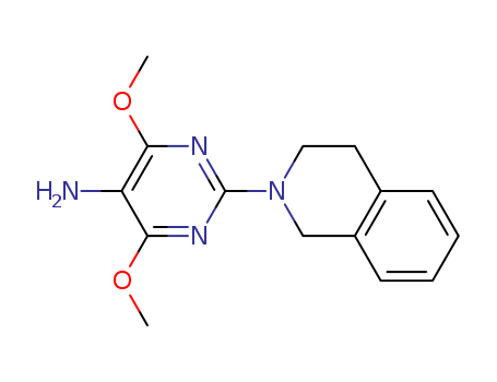 2-(3,4-dihydro-2(1H)-isoquinolinyl)-4,6-dimethoxy-5-pyrimidinamine