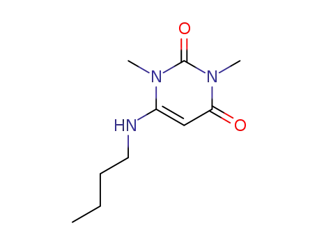 Molecular Structure of 5770-46-7 (6-BUTYLAMINO-1,3-DIMETHYLURACIL)