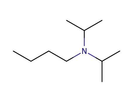 Molecular Structure of 41781-44-6 (N,N-diisopropylbutylamine)