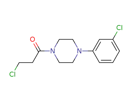 3-chloro-1-[4-(3-chlorophenyl)piperazin-1-yl]propan-1-one