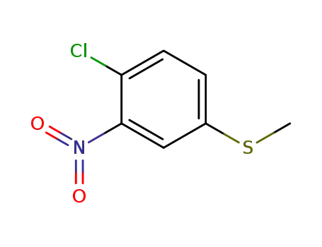 1-chloro-4-(methylthio)-2-nitrobenzene