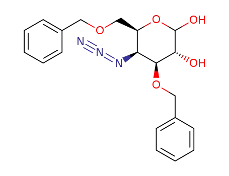 4-azido-4-deoxy-3,6-di-O-benzyl-D-galactopyranose
