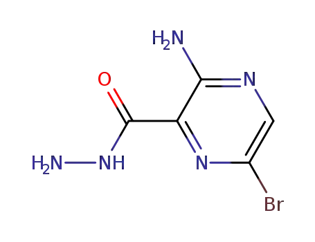 3-AMINO-6-BROMOPYRAZINE-2-CARBOHYDRAZIDE