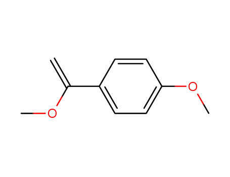 Molecular Structure of 51440-56-3 (Benzene, 1-methoxy-4-(1-methoxyethenyl)-)