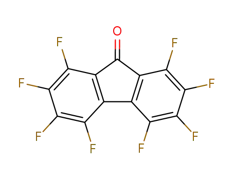 Molecular Structure of 19925-96-3 (9H-Fluoren-9-one, 1,2,3,4,5,6,7,8-octafluoro-)
