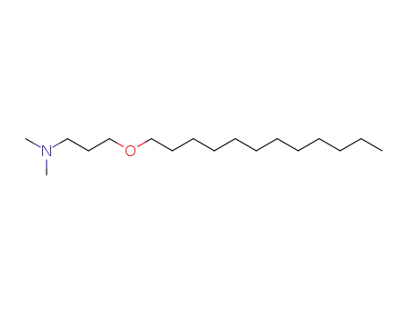 Molecular Structure of 17517-02-1 (3-Dodecyloxy-N,N-dimethylpropan-1-amine)