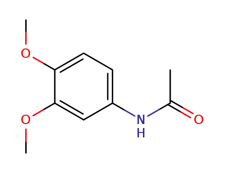 Molecular Structure of 881-70-9 (N-(3,4-dimethoxyphenyl)ethanamide)