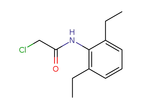 Molecular Structure of 6967-29-9 (N-CHLOROACETYL-2,6-DIETHYLANILINE)
