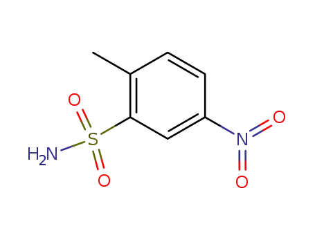 Molecular Structure of 6269-91-6 (2-Methyl-5-nitrobenzenesulfonamide)