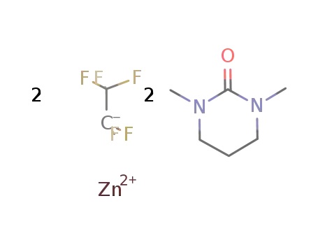 Zn(C2F5)2(1,3-dimethyl-3,4,5,6-tetrahydro-2(1H)-pyrimidinone)2