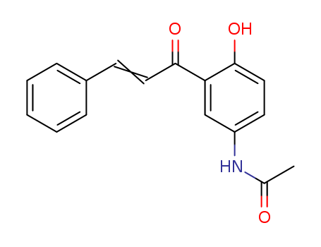 Acetamide,N-[4-hydroxy-3-(1-oxo-3-phenyl-2-propen-1-yl)phenyl]-