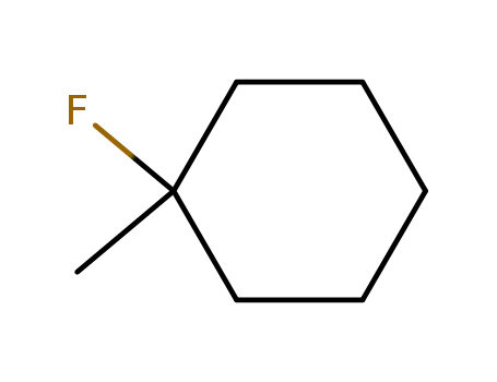 Molecular Structure of 66922-12-1 (Cyclohexane, 1-fluoro-1-methyl-)