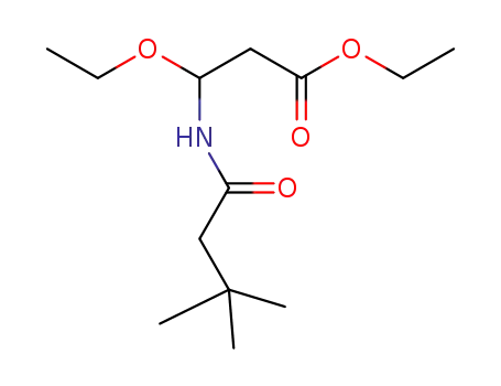 diethyl [(3,3-dimethylbutanoyl)amino]propanedioate