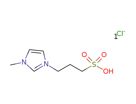 1-methyl-3-(propyl-3-sulfonic acid)imidazole chloride salt