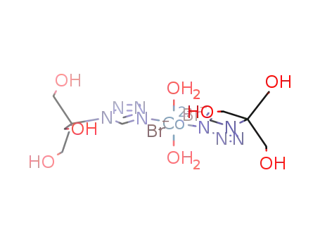 Co(tetrazol-1-yl-tris(hydroxymethyl)methane)2Br2*2H2O