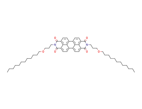 N,N'-bis(3-(n-dodecyloxy)-n-propyl)-3,4:9,10-perylene tetracarboxylic diimide
