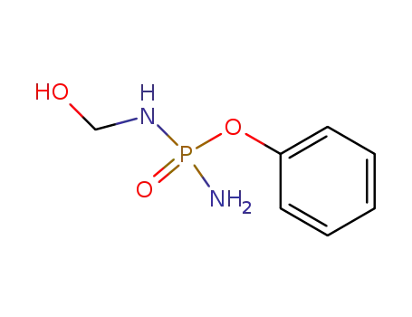 Molecular Structure of 61578-57-2 (Phosphorodiamidic acid, (hydroxymethyl)-, phenyl ester)
