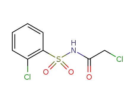2-chloro-N-(chloroacetyl)benzenesulfonamide