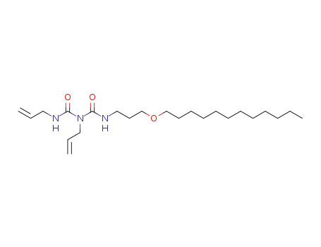 1,3-Diallyl-5-<3-dodecyloxy-propyl>-biuret