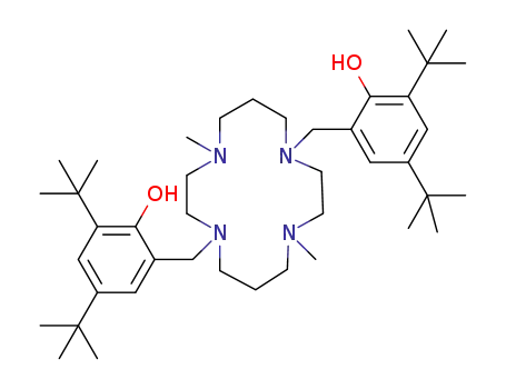 1,8-bis(2-hydroxy-3,5-di-tert-butylbenzyl)-4,11-dimethyl-1,4,8,11-tetraazacyclotetradecane